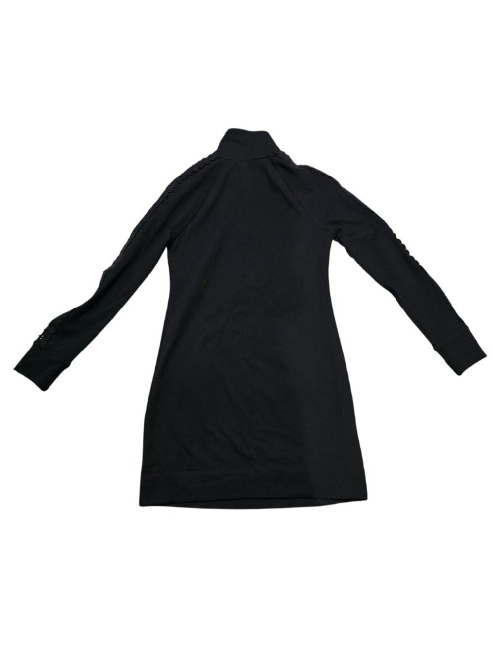 Lilly Pulitzer Onyx Black Skipper Popover Lace Embroidered Sleeve Dress Sz XXS - Picture 5 of 7